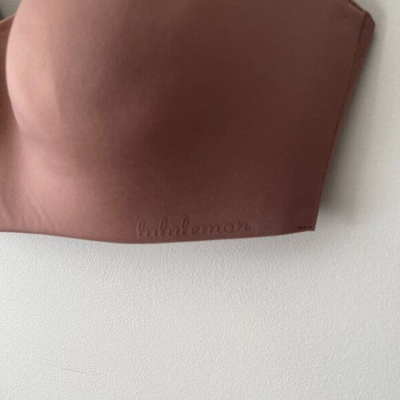 Lululemon Athletica Hold True Lightweight Yoga Bra Dusty Bronze Brown 32DD - Picture 5 of 7